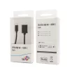 TB kabel OTG USB AF - USB-C 15cm zwart (AKTBXKU4PAC015B)