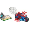 LEGO MARVEL 11206 Spidey op zijn motor tegen Rhino
