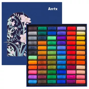 Softpastel set Arrtx LC303762 — 72 kleuren, kunstenaar softpastelstiften