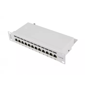 Patchpanel 1U Lanberg PPF5-9012-S