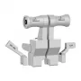Flight-stick gashendelmodule MOZA TQB — wit, 270 g, compacte gashendel