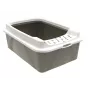 Kattenbak rotho Bonnie Eco Cappuccino 30 L afgedekte kunststof bak met deksel, 572×393×209 mm