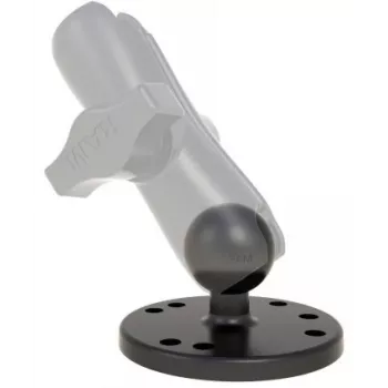 RAM RAM-B-202U - kogelverbinding - zwart Powder Coat - voor P/N: RAM-B-103U, RAM-B-201U-C, RAP-B-166-A-DU1