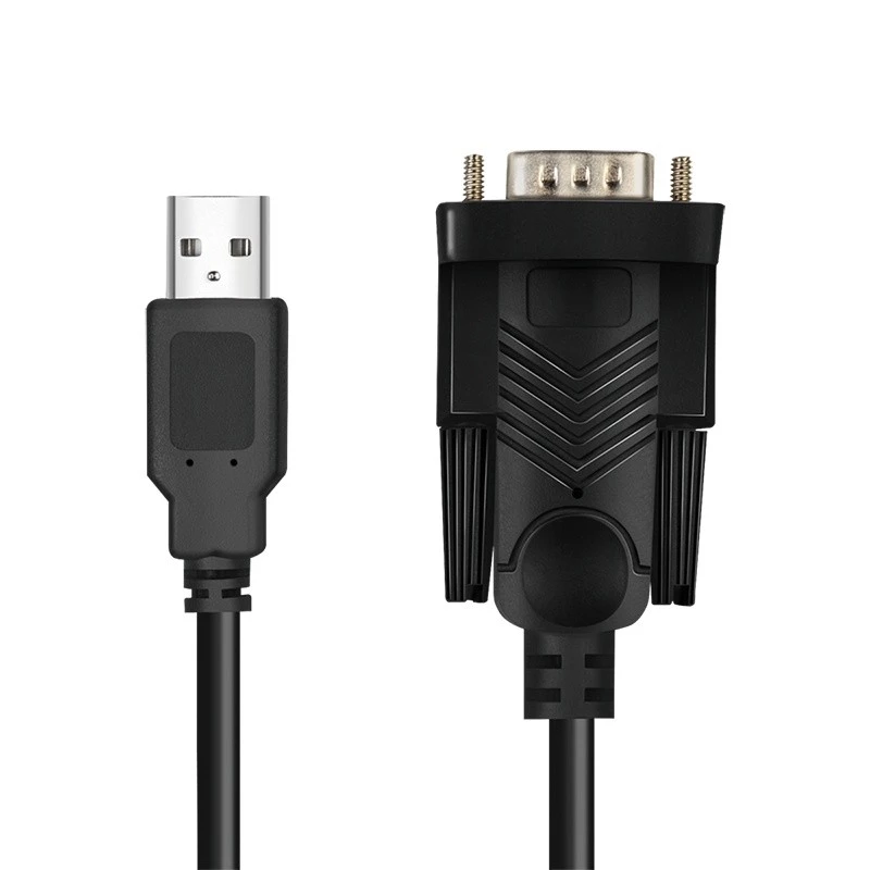 LogiLink AU0048A seriële kabel zwart 1,5 m USB A DB-9
