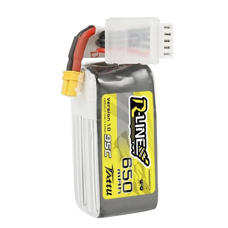 Accu Tattu R-Line 650mAh 14,8V 95C 4S1P XT30