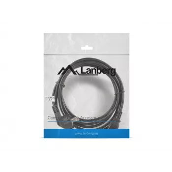 Lanberg CA-C13C-11CC-0030-BK stroomkabel zwart 3 m C13-koppeling CEE7/7 (CA-C13C-11CC-0030-BK)