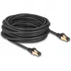 Netwerkkabel DeLOCK RJ45 Cat.6A stekker op stekker S/FTP 10m zwart