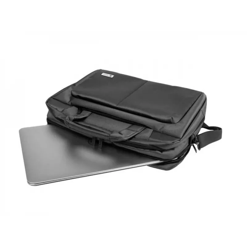 Natec Gazelle NTO-0814 laptoptas, 13-14 inch, zwart