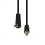 ProXtend M3SA-015 slanke haakse 3-polige kabel, M-M