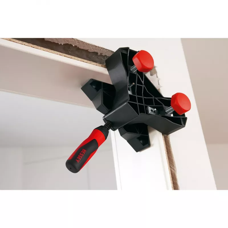 Haakse deurspanklem WTR zwart rood 35 70