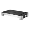 WMF 0415330011 rechthoekige elektrische grill zwart, RVS 2000 W