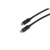 Thunderbolt-kabel Lenovo 4Z51A40455 — 2 m, 40 Gbit/s, stekker naar stekker, zwart