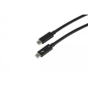 Thunderbolt-kabel Lenovo 4Z51A40455 — 2 m, 40 Gbit/s, stekker naar stekker, zwart