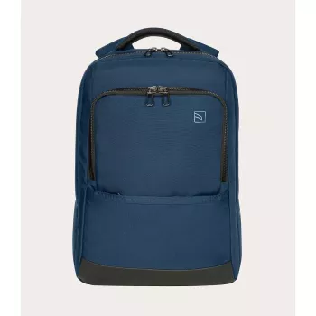 Rugzak Tucano Lunar 40,6 cm 16 inch blauw 2 voorvakken