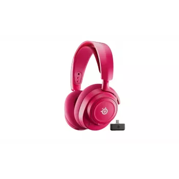 Steelseries Arctis Nova 7P Wireless Gen 2 headset bedraad & draadloos over-ear gaming USB Type-C Bluetooth magenta