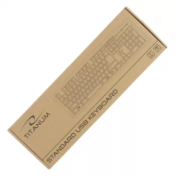 Titanum TK101 toetsenbord USB zwart