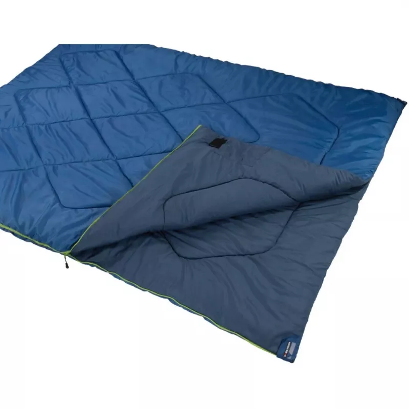 High Peak Ceduna Duo rechthoekige slaapzak polyester blauw