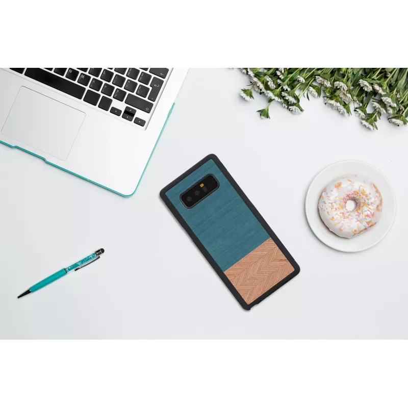 Smartphonehoesje man and wood voor Galaxy Note 8 – denim zwart