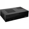 SilverStone MILO ML09 - desktop - Mini-ITX - zonder voeding (SFX12V) - zwart - USB/audio (SST-ML09B)