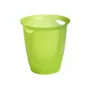 Durable TREND ronde prullenbak 31,5 cm, groen doorschijnend