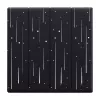 Decoratieve afdekking Sonoff T5-4C-86-star voor touch-schakelaar — model T5-4C-86-star, wandplaat voor 86×86 mm montage