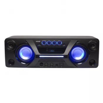 Denver BTB-410NR stereo draagbare luidspreker zwart