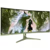 Gebogen computermonitor Arozzi Nova 34 inch (86,4 cm) 3440×1440 AZ-NO-34T2K165-FST groen