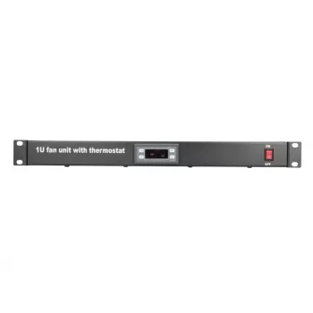 Ventilatorpaneel Extralink EX.19089 19 inch 2 ventilatoren met thermostaat