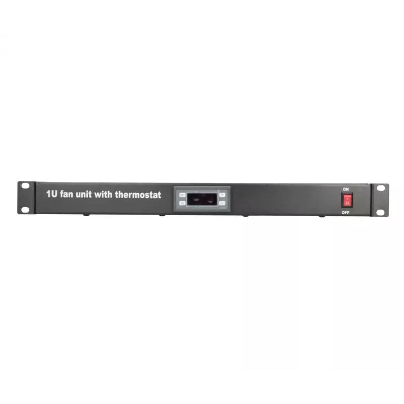 Ventilatorpaneel Extralink EX.19089 19 inch 2 ventilatoren met thermostaat