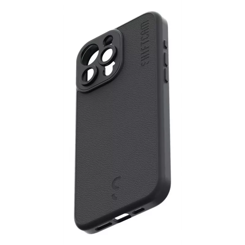 ShiftCam AC-CA-15PL-CH-EF hoesje met lensbevestiging voor iPhone 15 Plus, veganistisch leer, MagSafe-compatibel