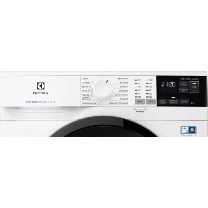 Wasmachine Electrolux EW6SN426BP 6 kg, energie-efficiëntieklasse D