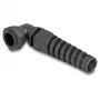 DeLOCK kabelwartel 90° haaks PG13.5 zwart trekontlasting