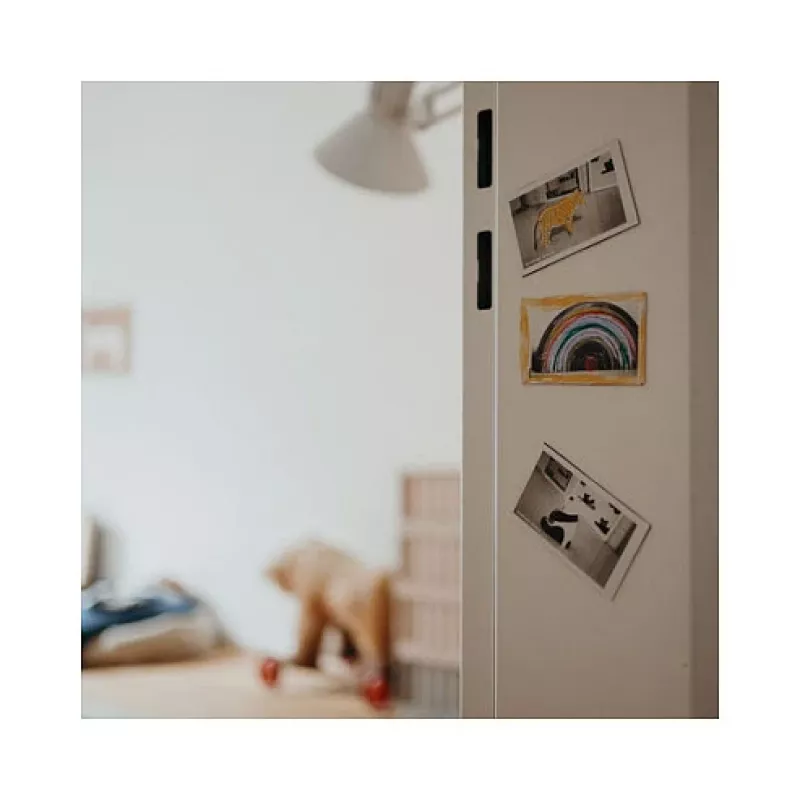 Kinderdigitale camera KIDYWOLF Kidyprint groen wit