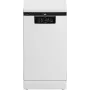 BEKO vrijstaande vaatwasser BDFS26120WQ, energie-efficiëntieklasse E, breedte 45 cm, 6 programma's, inverter-motor, derde lade, wit