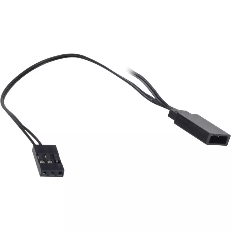 INTER-TECH Argus RS-051 RGB 120 mm behuizingsventilator, 900 tpm, zwart