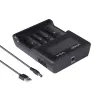XTAR VC4 huishoudaccu-lader USB