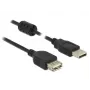 USB-kabel DeLOCK 84884 USB 2.0 1,5 m zwart