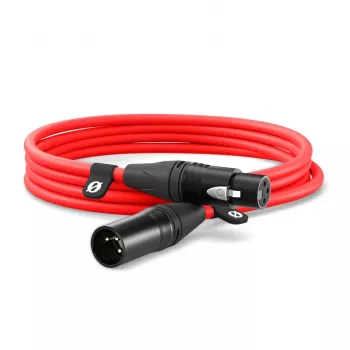 RØDE XLR3M-R audiokabel 3 m XLR rood
