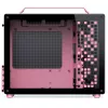 Jonsplus MATX handle case Z20 zwart-roze – mini/micro/flex-ATX behuizing met draaggreep