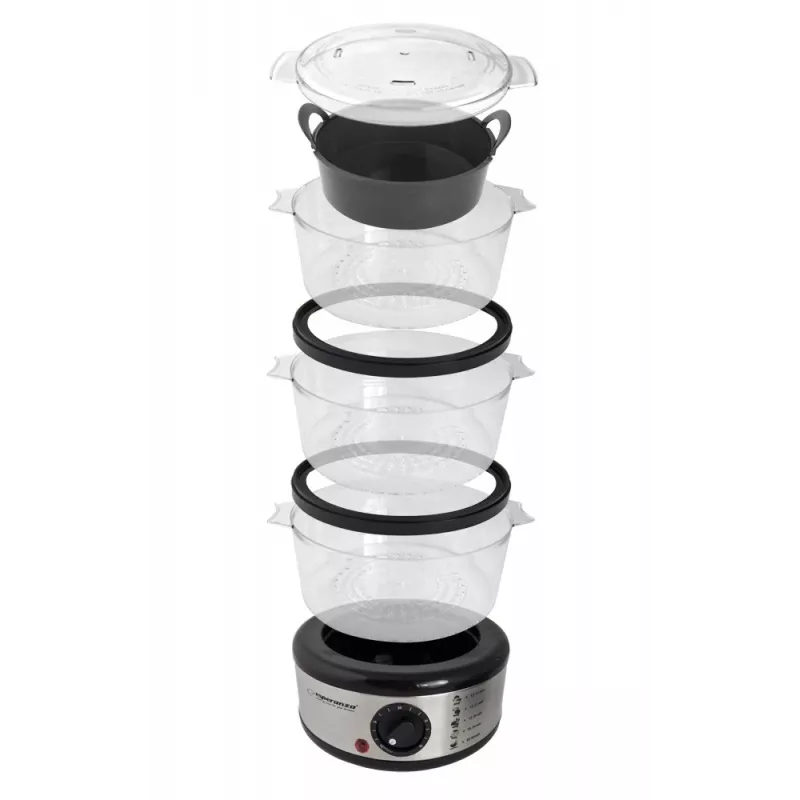 Esperanza Steam Volcano EKG009 stoomkoker, 3 manden, 400 W