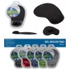 ESPERANZA EA137K muismat, zwart, met gel-handpalmsteun, antislip onderkant, universeel inzetbaar