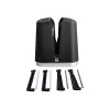 Messenslijper ZWILLING V-Edge Pull Through, zwart, compact doorhaalontwerp