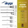 Akyga AK-U4-400 Ultimate 400 W ATX-voeding, 80 PLUS Bronze, actieve PFC, 120-mm-ventilator