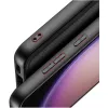 nevox StyleShell NYLO 2469 hoesje voor Samsung Galaxy S25+, polycarbonaat/TPU/nylon, zwart