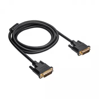 Akyga AK-AV-02 DVI-I Dual-Link-kabel, 24+5-polig, 1,8 m, zwart