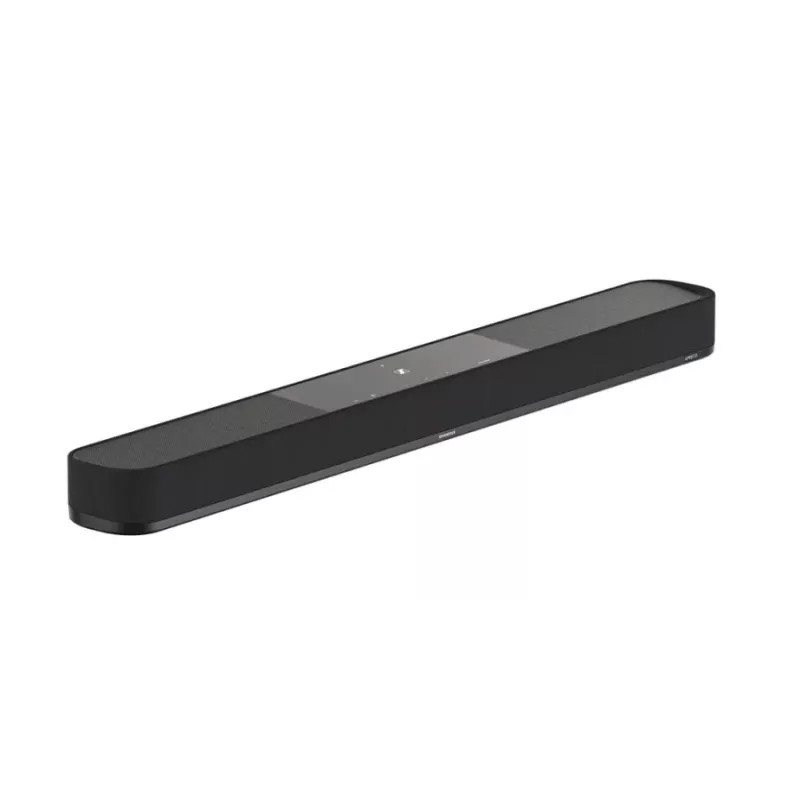 Soundbar Sennheiser AMBEO Soundbar Plus SB02 — 500 W, 9 luidsprekers, 2× HDMI 2.0, HDMI eARC, Wi-Fi, Bluetooth