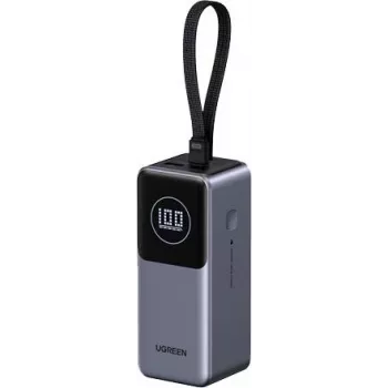 UGREEN Powerbank PB723 20000 mAh 130W bidirectioneel snelladen, grijs, universeel
