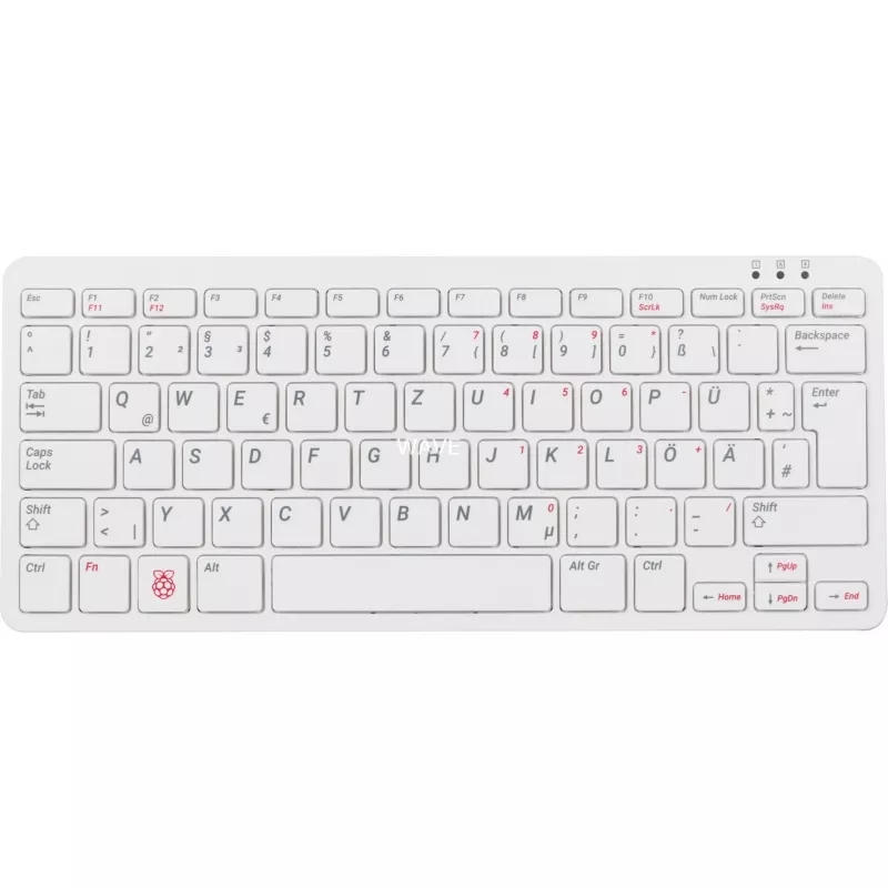 Bedrade USB-toetsenbord Raspberry PI toetsenbord DE RB-TASTA01W — USB-aansluiting, Duitse layout