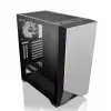 PC-behuizing Thermaltake H550 TG ARGB midi tower zwart, grijs