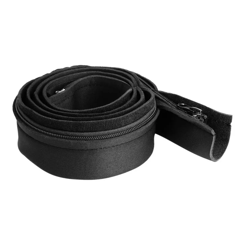 DeLOCK kabelhuls neopreen flexibel met rits 1,5 m x 100 mm zwart